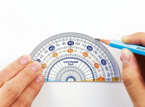 クツワ STAD 算数分度器 HP09A（10セット）