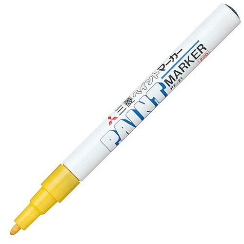 Mitsubishi pencil paint marker PX-21.2 fine yellow
