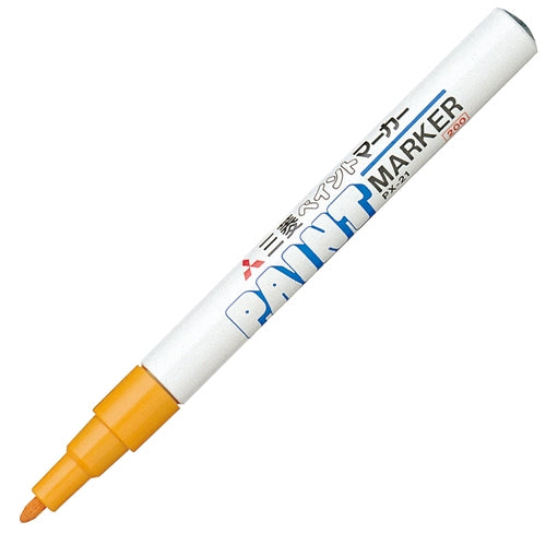 MITSUBISHI PENCIL paint marker PX-21.4 small characters bitter orange