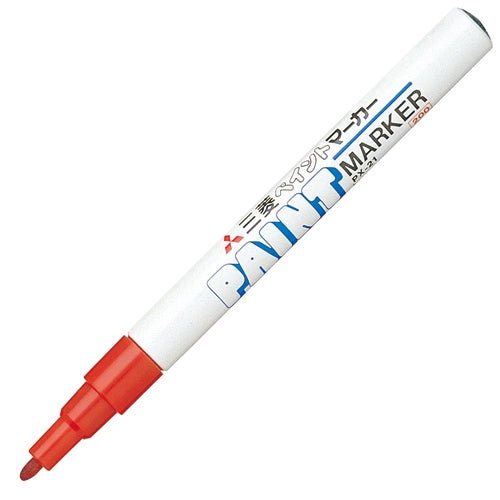 Mitsubishi Pencil Paint Marker PX-21.15 Fine Point Red 4902778109847