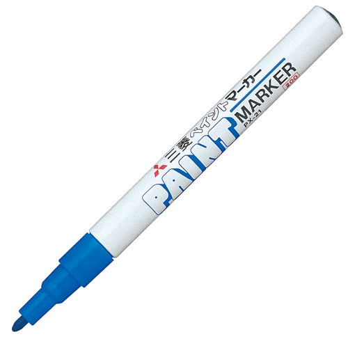 Mitsubishi Pencil Paint Marker PX-21.33 Fine Point Blue 4902778109878