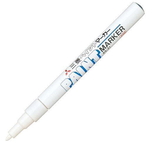 MITSUBISHI PENCIL paint marker PX-21.1 small characters white