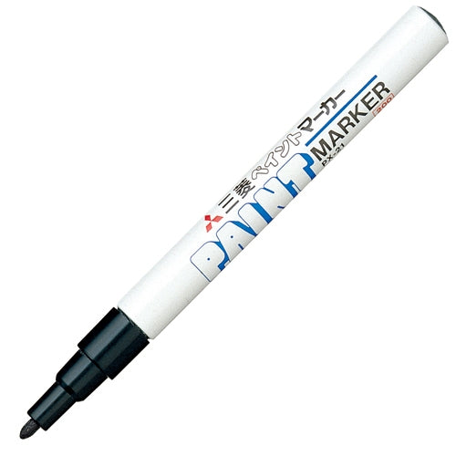 Mitsubishi Pencil Paint Marker PX-21.24 Fine Point Black 4902778109885