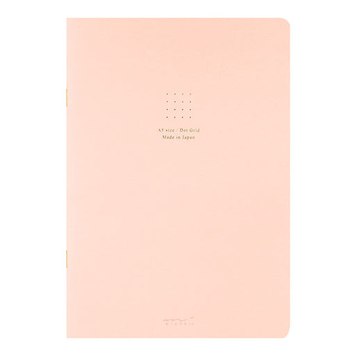 ミドリ ノートＡ５カラードットホウガンピンク 15273006 4902805152730（10セット）