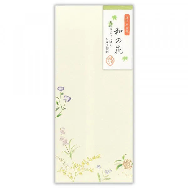 エヌビー 優あかり封筒　和の花 4941202 4905260702052（5セット）