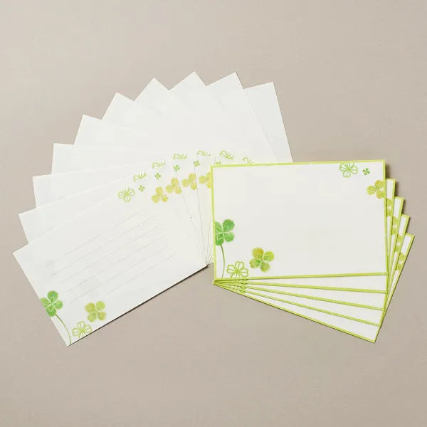 NB CS 미니레터세트 Thank You Quatrefoil 1252312 NB 4905260699727 (5세트)