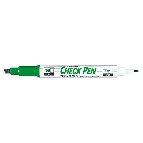 Zebra check pen MW-151-CK-G is green