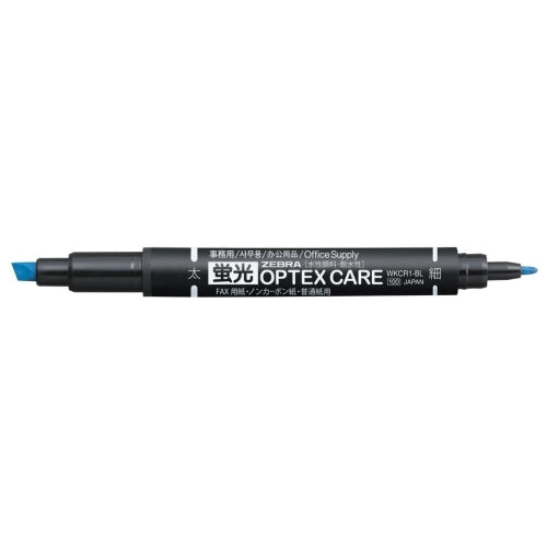 Zebra fluorescence OPTEX care WKCR1-BL blue