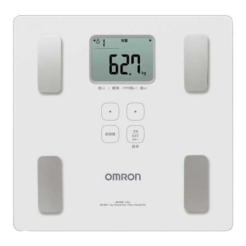 オムロン 体重体組成計 カラダスキャン HBF-236-JW 4975479419003