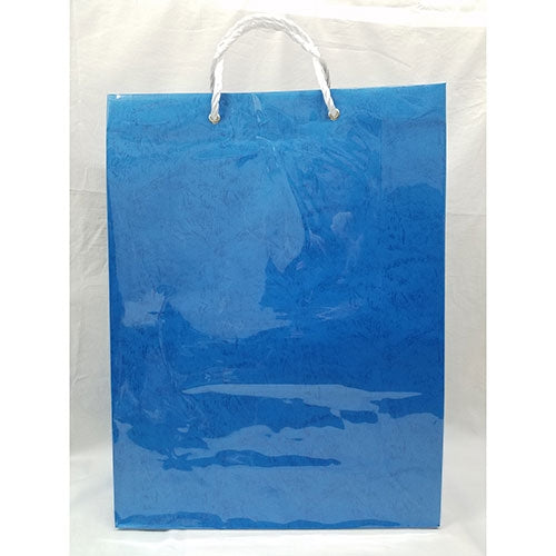 東京ユニオン 手提袋 大コンテナ No-180 あお 4909484001809