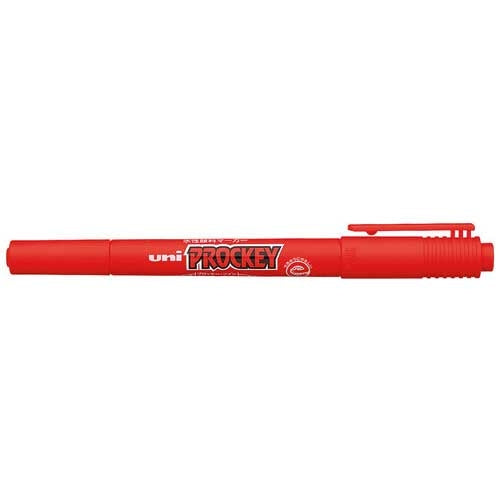 Mitsubishi Pencil Procky Twin PM-120T.15 Fine Point Rød