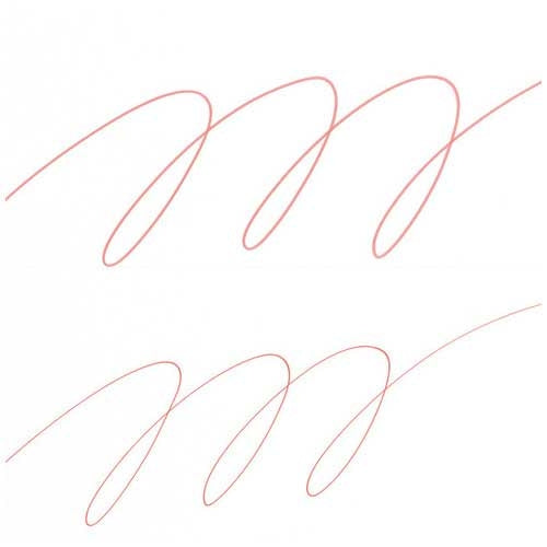 Mitsubishi pencil plucky twin PM-120T.15 fine red