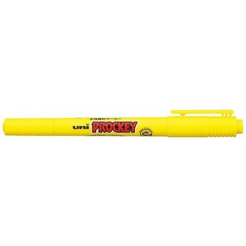 Mitsubishi potlood Procky Twin PM-120T.2 Fine Point geel