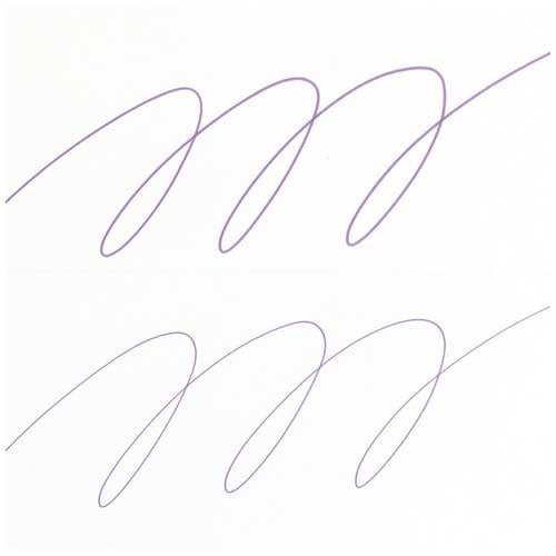 MITSUBISHI PENCIL プロッキーツイン PM-120T.12 small characters purple