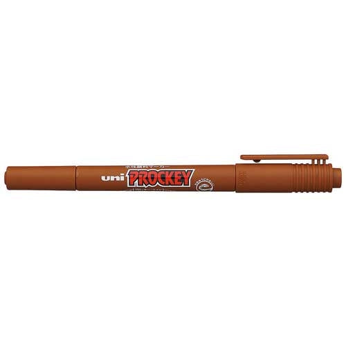 Mitsubishi ดินสอไม้ Prorocky Twin PM-120T.21 Fine Point สีน้ำตาล 4902778597453