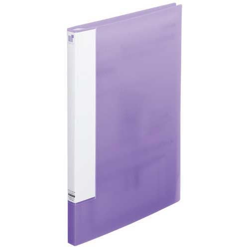 LIHITLAB. クリヤーブックサイドベンツ20P紫N-6004-10 4903419360016