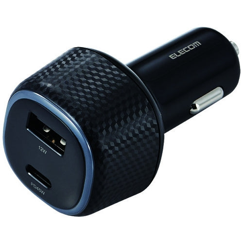 エレコム 大容量シガーチャージャーMPA-CCPD10BK 4549550256537