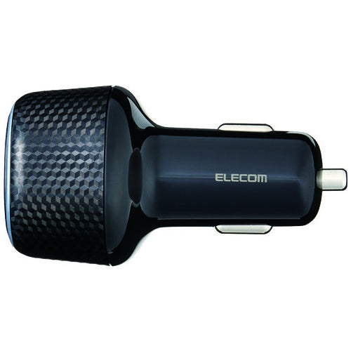 エレコム 大容量シガーチャージャーMPA-CCPD10BK 4549550256537