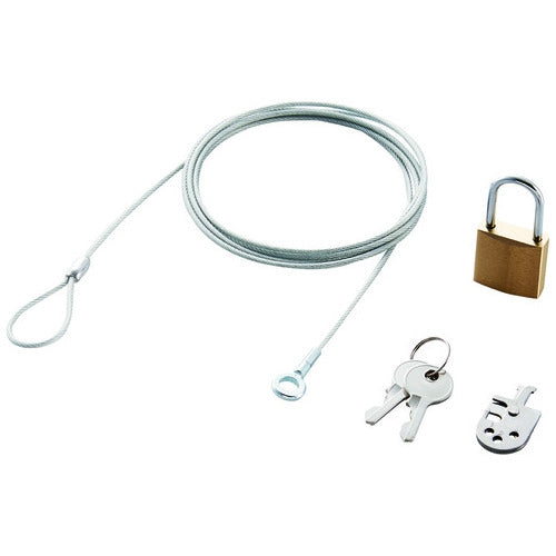 エレコム マルチセキュリティロック 南京錠 ESL-3A 4953103356528