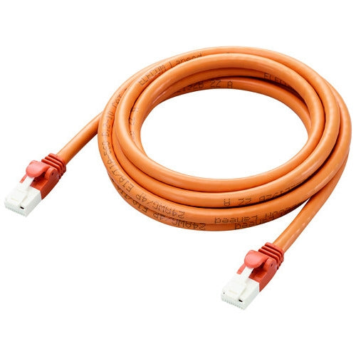 エレコム LANケーブルCat6Aオレンジ2mLD-GPAT/DR2/RS 4549550278621