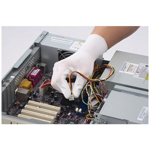 アトム ウレタン背抜き手袋白10双組 1523-10P S 4970181151548