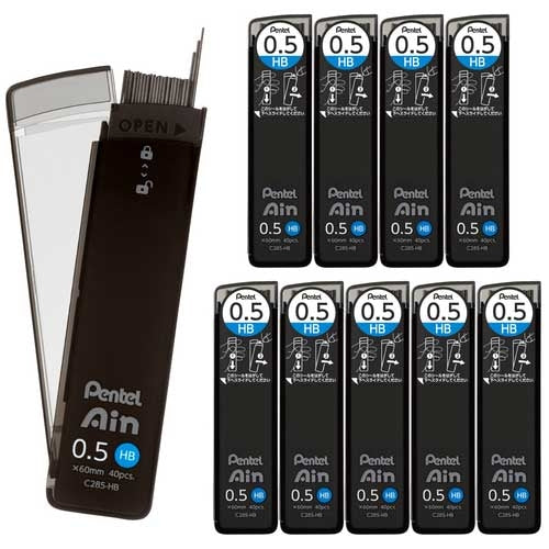 ぺんてる ぺんてるアイン替芯０．５  HB  10個 2147345351560