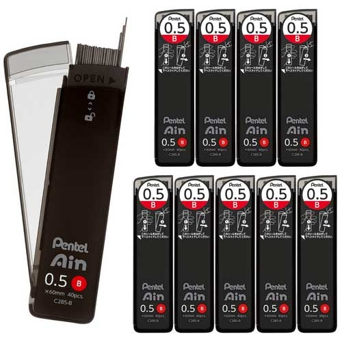 ぺんてる ぺんてるアイン替芯０．５  B  10個 2147345351577