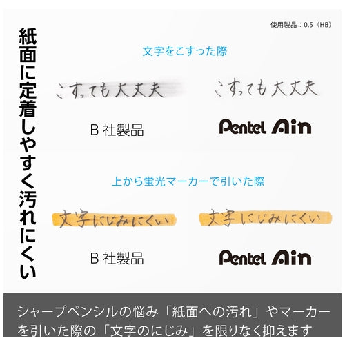 ぺんてる ぺんてるアイン替芯１．３  ２B 4902506406156