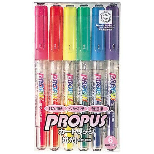 MITSUBISHI PENCIL pro pass PUS1556C six colors set