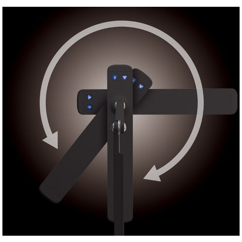 ジェントス 眼のことを考えたデスクライト ブラック 4950654050905