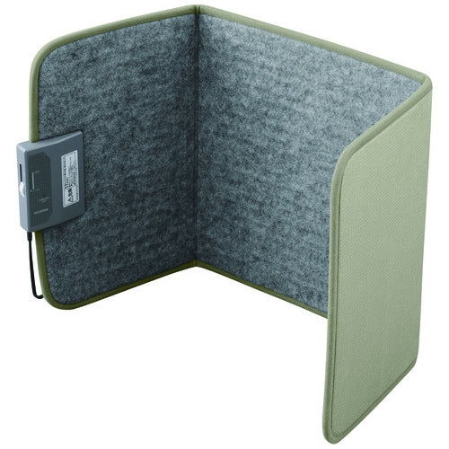 アイリスオーヤマ デスクパネルヒーター キャメル APH-16B-T 4967576672078