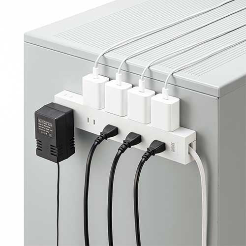 Sanwa Supply Power Tap 10 Ports 3m TAP-2210-3W 4969887828038