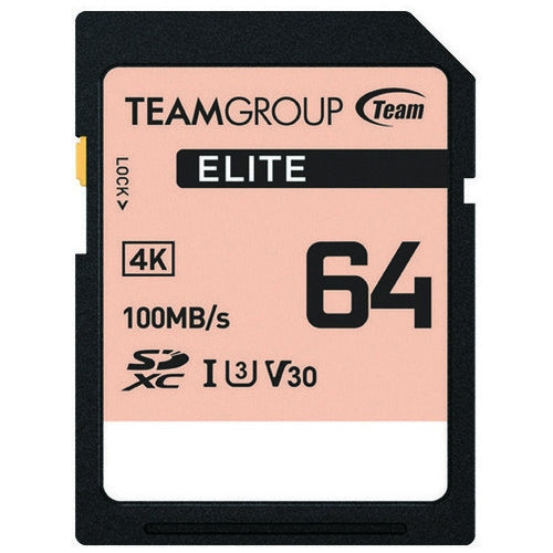 TEAM SDXCカード UHS-I U1 64GB TESDXC64GIV3001 4571381808395