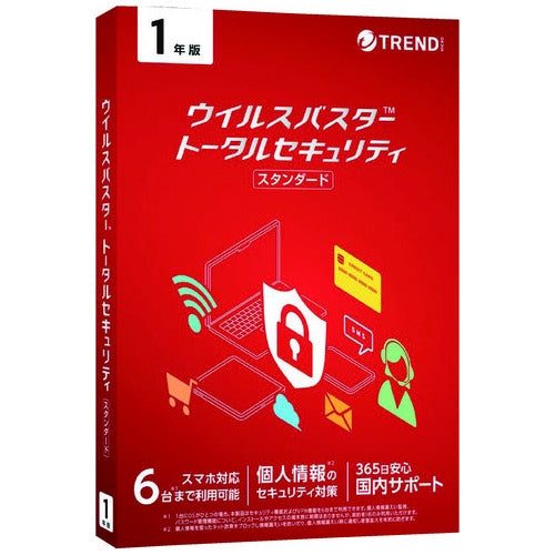 トレンドマイクロ ウイルスバスター1年版TICEWWJGXSBUPN3700Z 4988752020384