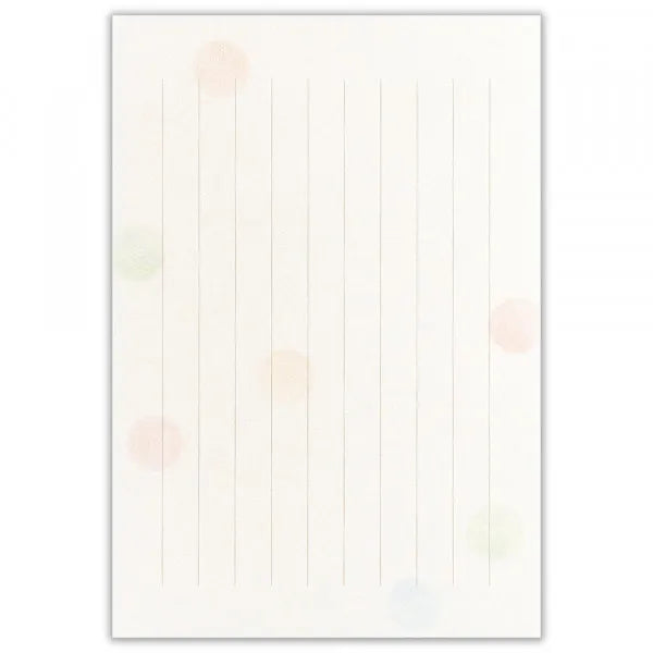 エヌビー 便箋淡花染のたより 5290202 4905260717131（5セット）