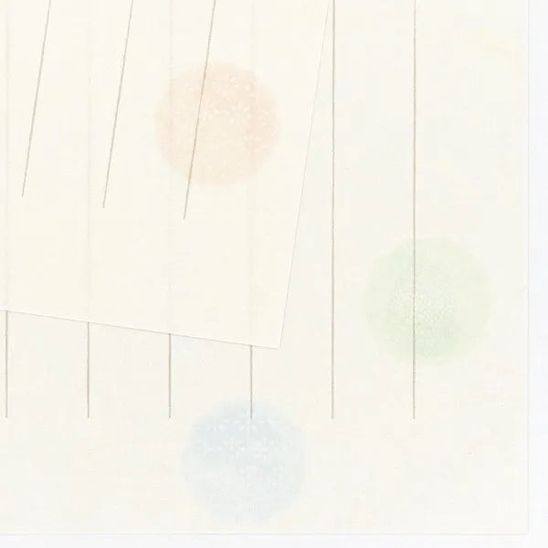 エヌビー 便箋淡花染のたより 5290202 4905260717131（5セット）