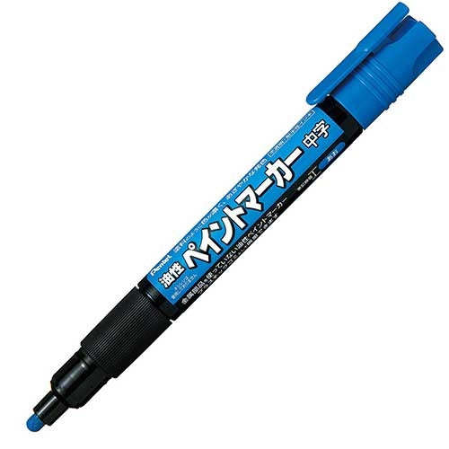 ぺんてる Pentel ペイントマーカー中字 MMP20-C 青