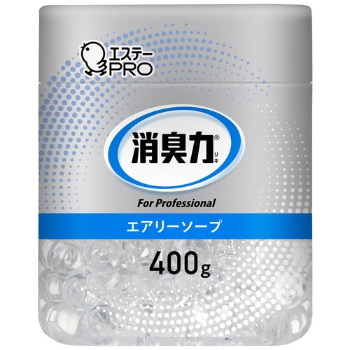 エステー 消臭力 業務用 ビーズ 本体 400g Aソープ 4901070130252