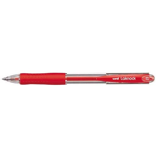 Mitsubishi Pencil Kuglepen MEGET Easy Knock SN10007.15 Rød