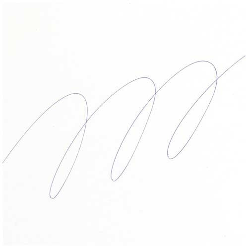 Mitsubishi pencil pen VERY easy knock SN10007.33 blue