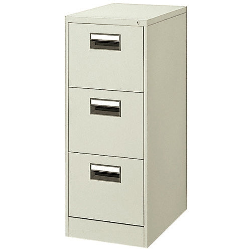 PLUS（プラス）オフィス家具 ファイリングキャビネットK型 A4-3 LGY　