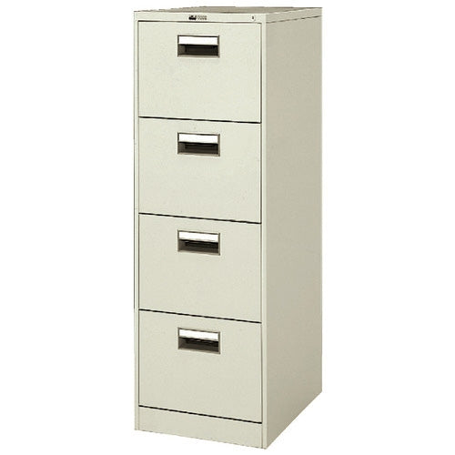 PLUS（プラス）オフィス家具 ファイリングキャビネットK型 B4-4 LGY　