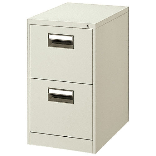 PLUS（プラス）オフィス家具 ファイリングキャビネットK型 A4-2N LGY　