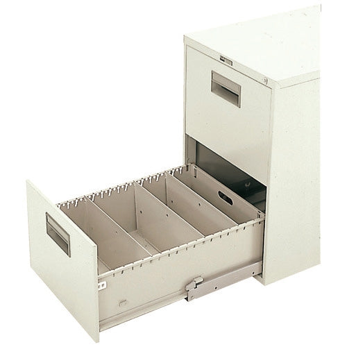 PLUS（プラス）オフィス家具 ファイリングキャビ仕切板 SI-N-A4 GY　