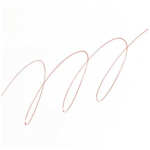 MITSUBISHI PENCIL ball-point pen VERY comfort knock SN10014 .15 red