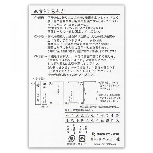 NB Kotobuki Seal Karako A 5859513 49095101888641 (5 set)