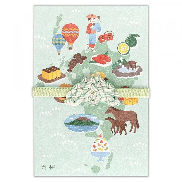 NB Mizuhiki Band WANOWA тонкий зеленый лук 1352034 4905260717490 (3 комплекта)