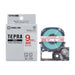 It is rubric 9mm in キングジムテプラ PRO tape ST9R transparence