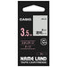 It is lindera 3.5mm in CASIO COMPUTER Co., Ltd. transparence tape XR-3X transparence
