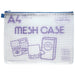 Sekisei mesh case AZ-75E A4 blue
